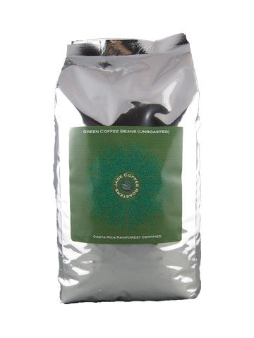 Green Coffee Beans Costa Rica Rainforest Alliance  (Unroasted)